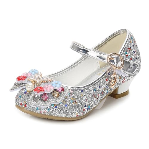 Sfwqoifou sandalen mädchen 35 weiss, Stöckelschuhe Kinder Glitzer Outdoor Strass Blumenschuhe Sommer Rutschfest Mary Jane Prinzessin Schuhe Absatz Weiche Abendschuhe Schnalle Riemen, Silber, 32.5 Sfwqoifou sandalen mädchen 35 weiss, Stöckelschuhe Kinder Glitzer Outdoor Strass Blumenschuhe Sommer Rutschfest Mary Jane Prinzessin Schuhe Absatz Weiche Abendschuhe Schnalle Riemen, Silber, 32.5 von Sfwqoifou