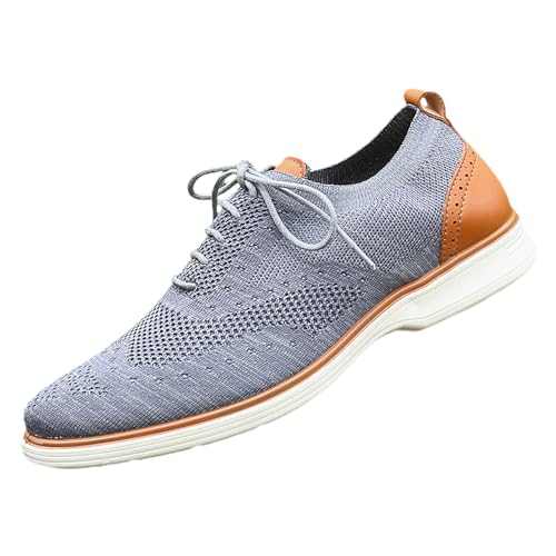 Trachtenschuhe Herren grau, Trachten Sneaker Herren Lässige Orthopädische Bequem Freizeitschuhe Sommerschuhe Walking Atmungsaktive Trachtenschuh Leichte Slip on Shoes Modern, Grau, 40 Trachtenschuhe Herren grau, Trachten Sneaker Herren Lässige Orthopädische Bequem Freizeitschuhe Sommerschuhe Walking Atmungsaktive Trachtenschuh Leichte Slip on Shoes Modern, Grau, 40 von Sfwqoifou