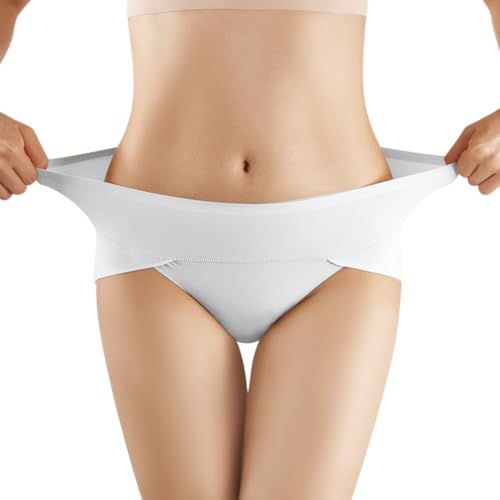 slips damen baumwolle spitze weiß, Periodenunterschwäsche Starke Blutung Atmungsaktiv Stretch Unterhosen Baumwolle Nahtlos Menstruationsunterwäsche Frauen Wasserdichte Perioden Unterwäsche, Weiß, M slips damen baumwolle spitze weiß, Periodenunterschwäsche Starke Blutung Atmungsaktiv Stretch Unterhosen Baumwolle Nahtlos Menstruationsunterwäsche Frauen Wasserdichte Perioden Unterwäsche, Weiß, M von Sfwqoifou