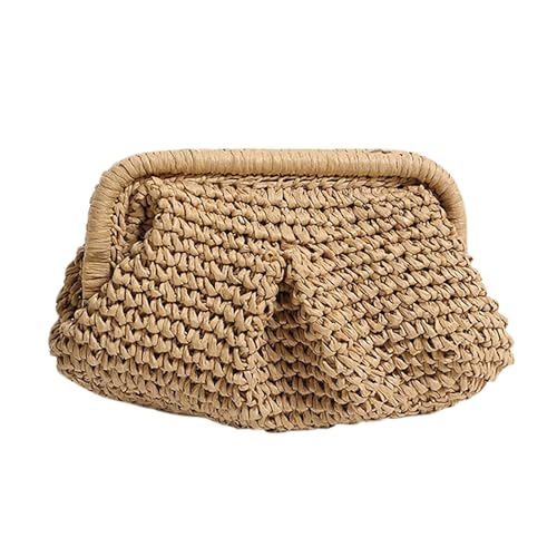 sommer tasche, Sommertaschen Damen Gestrickte Stroh Strand Umhängetasche Handtasche Party Häkeltasche Tragetaschen Boho Sommer Strandbeutel Strohtaschen Leichte Netz Schultertasche, Kaffee, 24*12*15 sommer tasche, Sommertaschen Damen Gestrickte Stroh Strand Umhängetasche Handtasche Party Häkeltasche Tragetaschen Boho Sommer Strandbeutel Strohtaschen Leichte Netz Schultertasche, Kaffee, 24*12*15 von Sfwqoifou