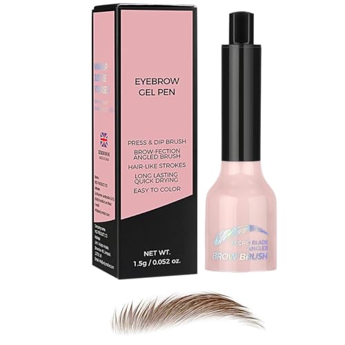 Sghtil Augenbrauenfarbe, Mascara, getönt | Augenbrauenbürste Farbe Augenbrauen – langanhaltende Augenbrauenfarbe, Augenbrauenstift, schmutzabweisend, abgewinkelte Augenbrauenbürste für Damen von Sghtil