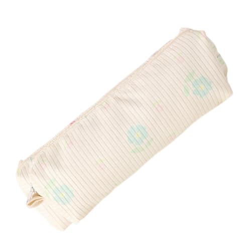 Sghtil Blumenmäppchen, Federmäppchen für Mädchen - Tragbares Federmäppchen mit Reißverschluss Federmäppchen - Stilvolles Federmäppchen, Stiftetui, Radiergummi, Make-up-Pinsel, D, Fare riferimento alla von Sghtil