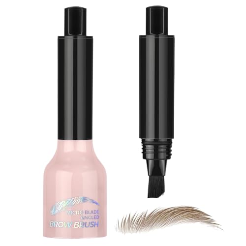 Sghtil Getönte Augenbrauenmascara, Augenbrauenpinsel | Augenbrauenbürste Farbe Augenbrauen – langanhaltende Augenbrauenfarbe, Augenbrauenstift gegen Flecken, abgewinkelte Augenbrauenbürste für Damen von Sghtil