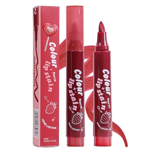 Sghtil Lippenstift gefärbt | Lippenfarbe | langanhaltender Konturenstift | langer Halt gegen Flecken Make-up getönt Frauen Mädchen von Sghtil