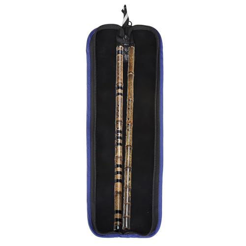 Sghtil Recorder -Instrumentenspeicherbeutel, Recorder Storage Case,Oxford -Stoff Organizer -Tasche für Saxophon | Tragbare wasserdichte Reißverschlusshülle für Windinstrumentenrekorderflöte von Sghtil