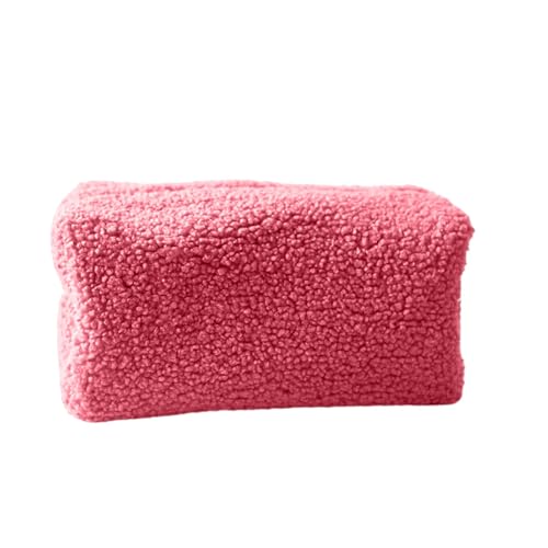 Sghtil Süße Kosmetiktasche, Fell-Kosmetiktasche | Kulturbeutel-Strecke mit großer Kapazität – ästhetischer Organisations-Organizer, Make-up Make-up Werkzeuge für Freundin, Frauen von Sghtil