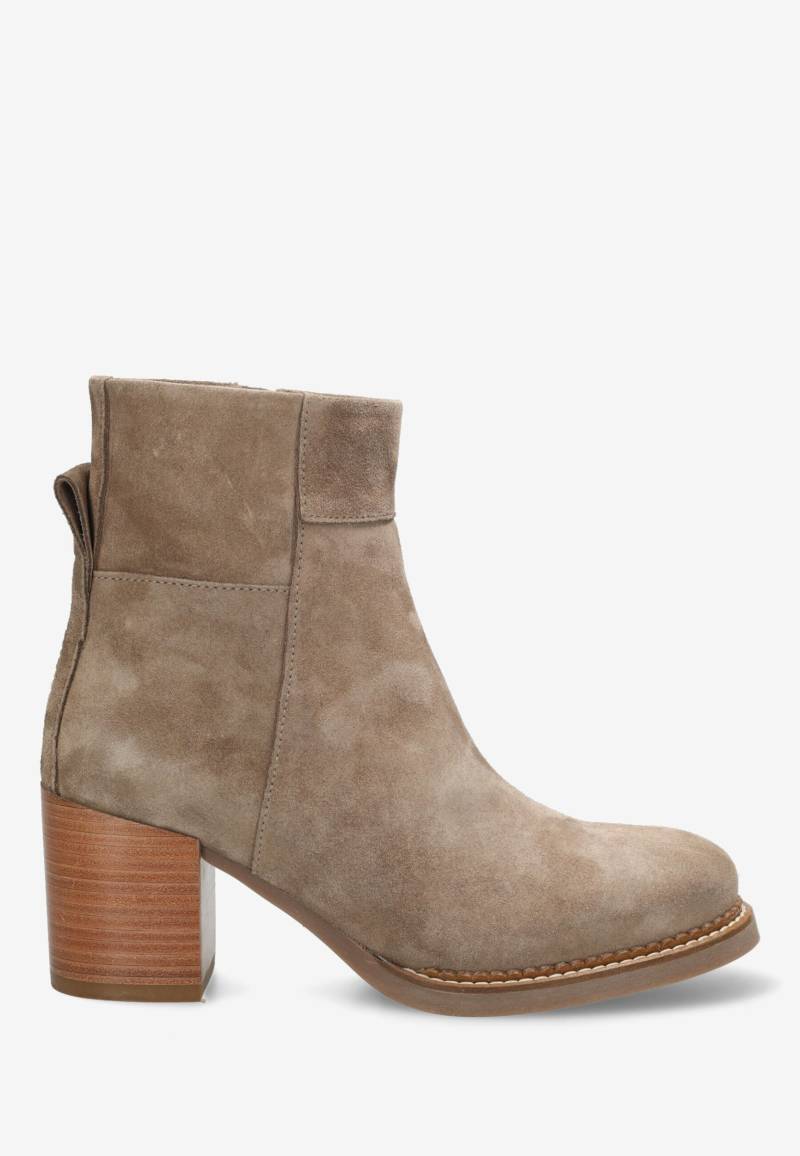 Stiefelette Lobi Ankie Licht Taupe von Shabbies Amsterdam
