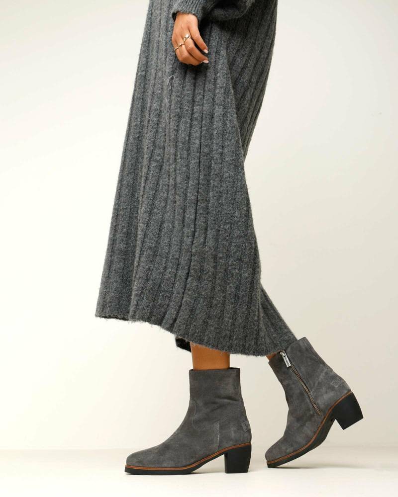 Stiefelette Lucie Ankie Dunkelgraue von Shabbies Amsterdam