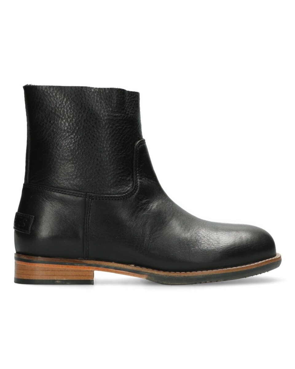 Ankle boot black von Shabbies Amsterdam