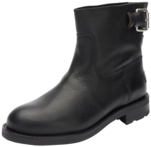 Shabbies Amsterdam Damen ALYD Ankle Boot, Black, 42 EU von Shabbies
