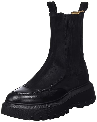 Shabbies Amsterdam Damen Clay Chelsea Boot, Black, 38 EU von Shabbies Amsterdam