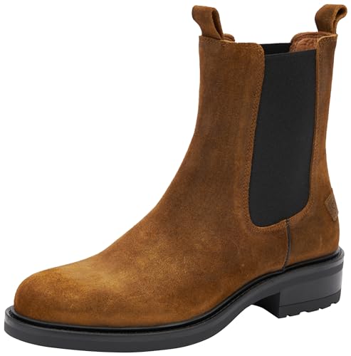 Shabbies Amsterdam Damen Dean Chelsea Boot, Warm Brown, 38 EU von Shabbies Amsterdam