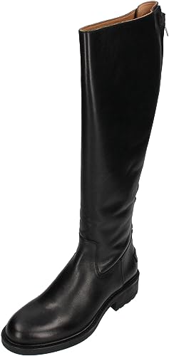 Shabbies Amsterdam Damen Dean highboot Knee High Boot, Black, 37 EU von Shabbies Amsterdam