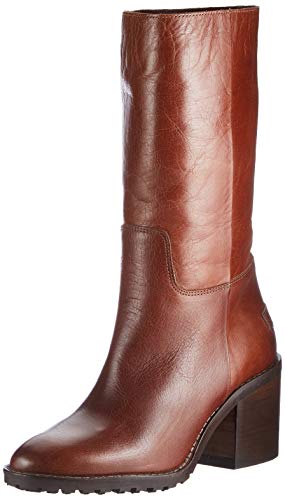 Shabbies Amsterdam Damen SHS0772 Boot 7 cm Shiny Grain Leather, Brown, 36 EU von Fred de la Bretoniere