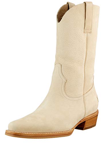 Shabbies Amsterdam Damen SHS0826 Western Boot, Beige, 37 EU von Shabbies Amsterdam