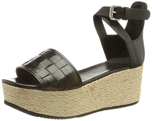 Shabbies Amsterdam Damen SHS0842 Sandale, Black, 36 EU von Shabbies Amsterdam