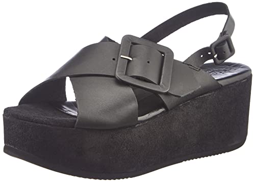 Shabbies Amsterdam Damen SHS0843 Sandale, Black, 39 EU von Shabbies Amsterdam