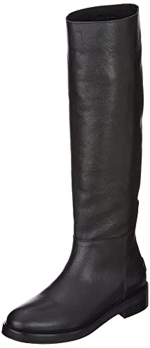 Shabbies Amsterdam Damen SHS0990 Grain Leather Knee High Boot, 1000, 37 EU von Shabbies Amsterdam