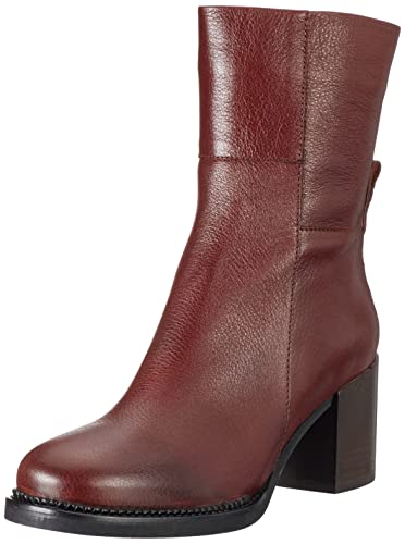 Shabbies Amsterdam Damen SHS1004 Shiny Grain Ankle Boot, Dark Cognac, 39 EU von Shabbies Amsterdam