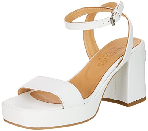 Shabbies Amsterdam Damen SHS1092 Sandale, White, 36 EU Shabbies Amsterdam Damen SHS1092 Sandale, White, 36 EU von Shabbies