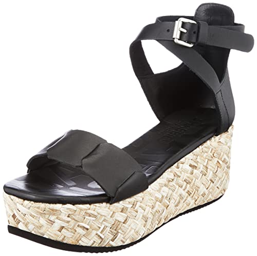 Shabbies Amsterdam Damen SHS1100 Sandale, Black, 39 EU von Shabbies Amsterdam