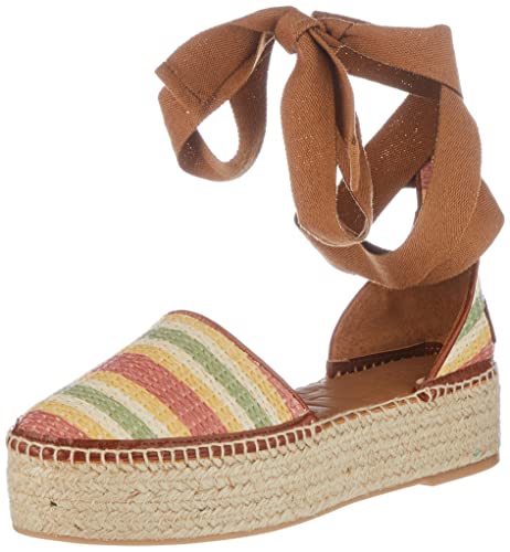 Shabbies Amsterdam Damen SHS1104 Sandale, Stripe Cherry, 36 EU von Fred de la Bretoniere