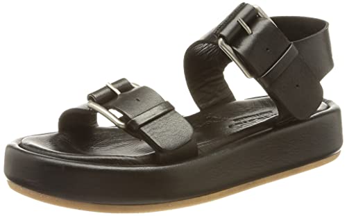 Shabbies Amsterdam Damen SHS1147 Sandale, Black, 38 EU von Shabbies Amsterdam