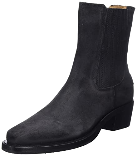 Shabbies Amsterdam Damen SHS1159 Chelsea Ankle Western Boot, Black, 37 EU von Shabbies