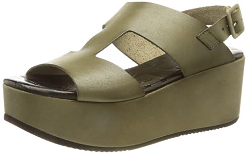 Shabbies Amsterdam Damen SHS1182 Sandale, Green, 36 EU von Shabbies Amsterdam