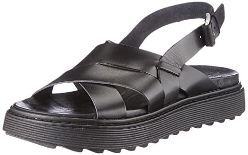 Shabbies Amsterdam Damen SHS1184 Sandale, Black, 36 EU von Shabbies Amsterdam