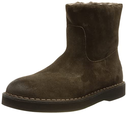 Shabbies Amsterdam Damen SHS1202 Suede with Wool Ankle Boot, 2000, 38 EU von Shabbies Amsterdam