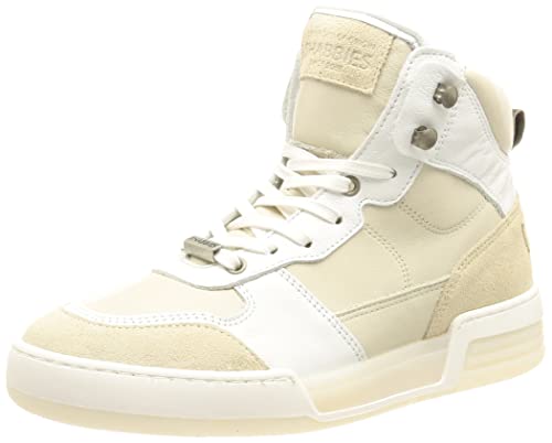 Shabbies Amsterdam Damen SHS1221 Sneaker, Offwhite Taupe, 36 EU von Shabbies Amsterdam