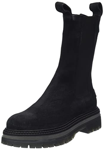 Shabbies Amsterdam Damen SHS1241 Chelsea Waxed Suede Ankle Boot, 1000, 41 EU von Shabbies Amsterdam