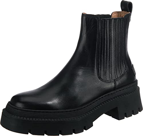 Shabbies Amsterdam Damen SHS1245 Chelsea Soft Nappa Leather Ankle Boot, 1000, 37 EU von Shabbies Amsterdam