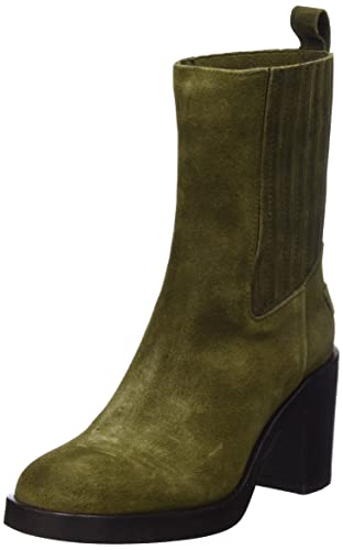 Shabbies Amsterdam Damen SHS1260 Chelsea Waxed Suede Ankle Boot, 7002, 38 EU von Shabbies Amsterdam