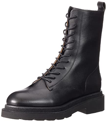 Shabbies Amsterdam Damen SHS1265 lace up Grain Leather Ankle Boot, 1000, 38 EU von Shabbies Amsterdam