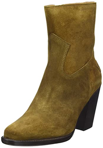 Shabbies Amsterdam Damen SHS1270 Waxed Suede Ankle Boot, warm Brown, 37 EU von Shabbies