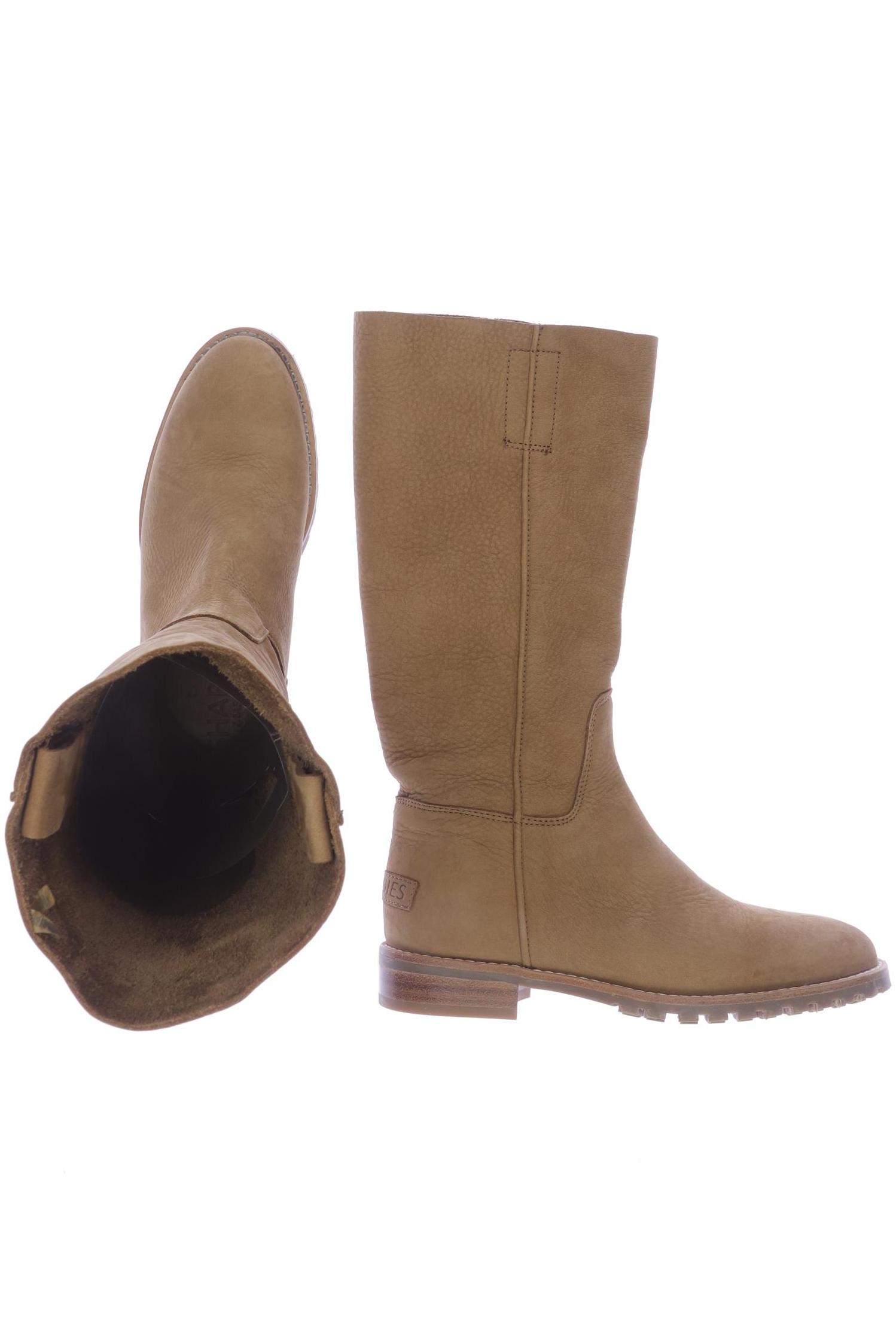 Shabbies Amsterdam Damen Stiefel, beige von Shabbies Amsterdam