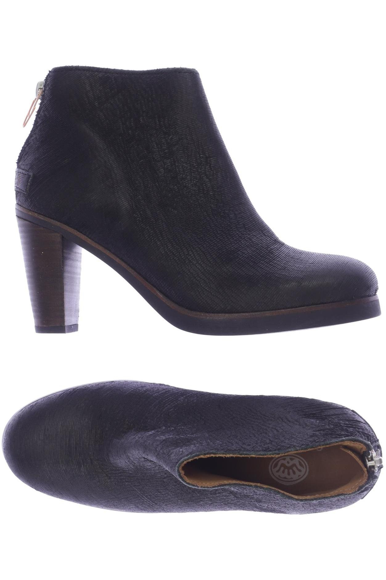 Shabbies Amsterdam Damen Stiefelette, schwarz von Shabbies Amsterdam