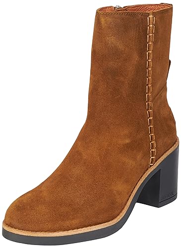 Shabbies Amsterdam Damen VENLE Ankle Boot, Warm Brown, 36 EU von Shabbies