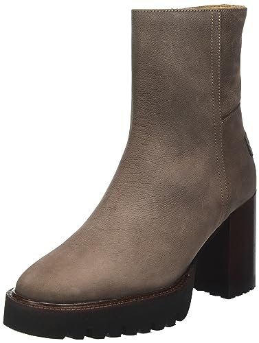 Shabbies Amsterdam Damen ZAC Ankle Boot, Dark Brown, 36 EU von Shabbies Amsterdam