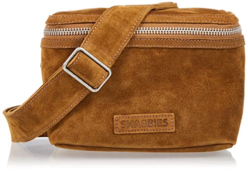 Shabbies Amsterdam Women's SHB0352 Crossbody Waxed Suede, warm Brown von Shabbies Amsterdam