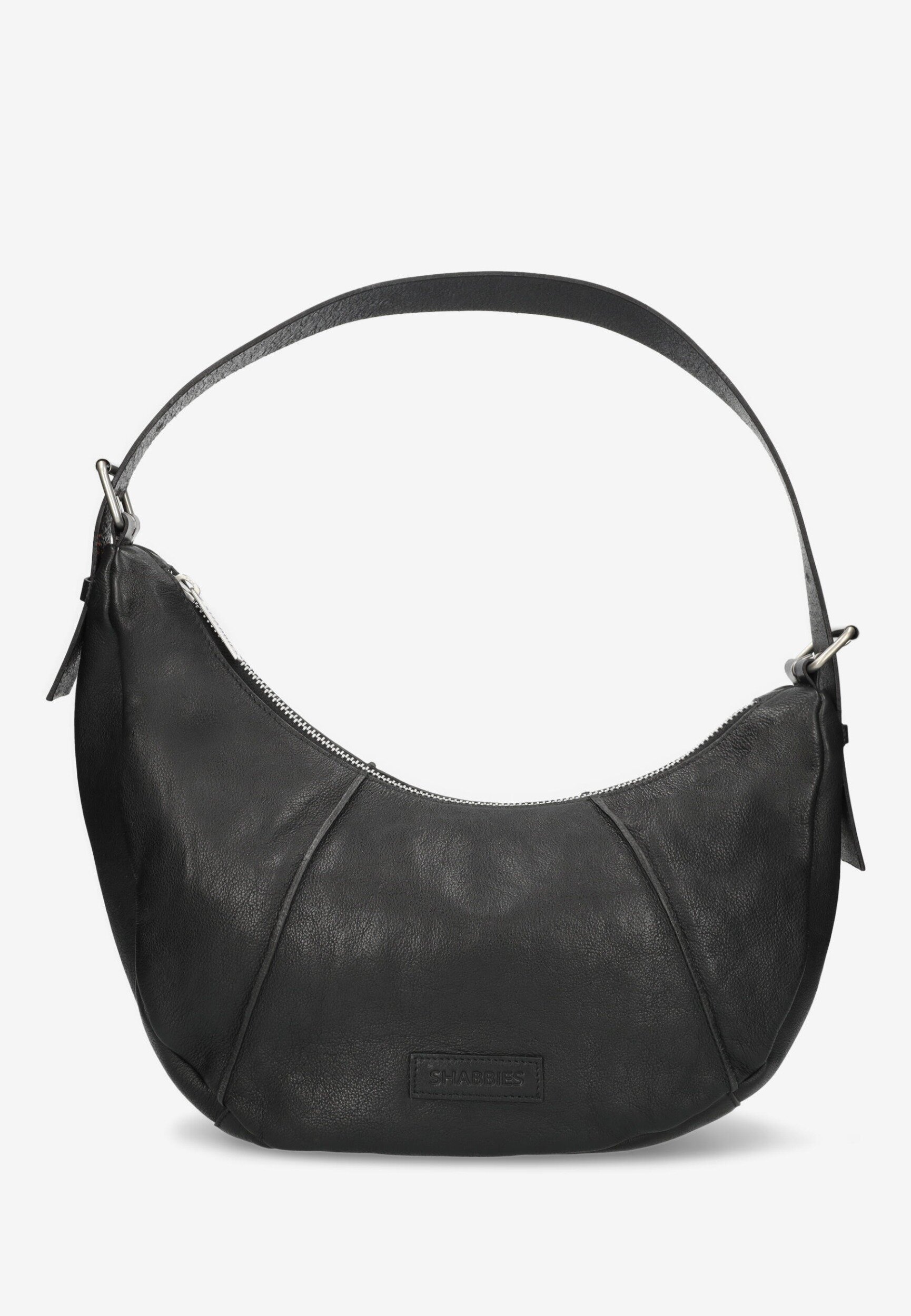 Shoulderbag Platanino Black von Shabbies Amsterdam