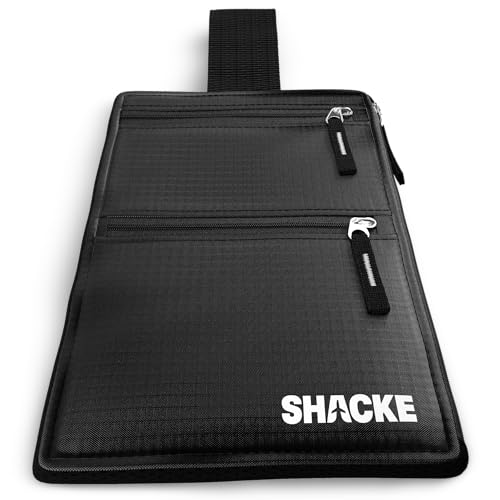 Shacke Versteckte Gürtelbrieftasche Für Reisen Mit RFID-Blockierer - Schwarz Portemonnaie Mit Schwarzen Band Shacke Versteckte Gürtelbrieftasche Für Reisen Mit RFID-Blockierer - Schwarz Portemonnaie Mit Schwarzen Band von Shacke