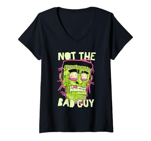 Damen Nicht der Bösewicht - Dark Fantasy Mythical Creature T-Shirt mit V-Ausschnitt Damen Nicht der Bösewicht - Dark Fantasy Mythical Creature T-Shirt mit V-Ausschnitt von Shadow Realms Design Co