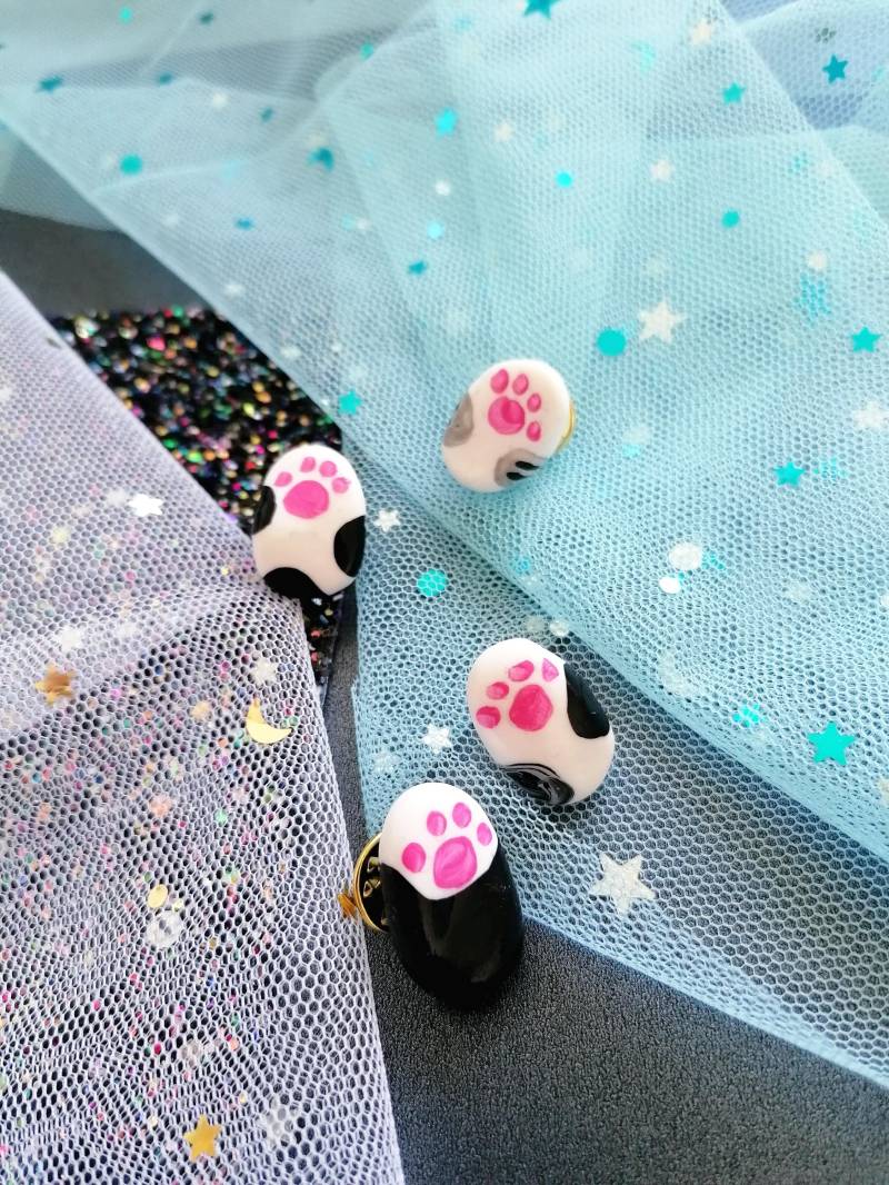 Katzenpfoten Pins von ShadowBloomArt