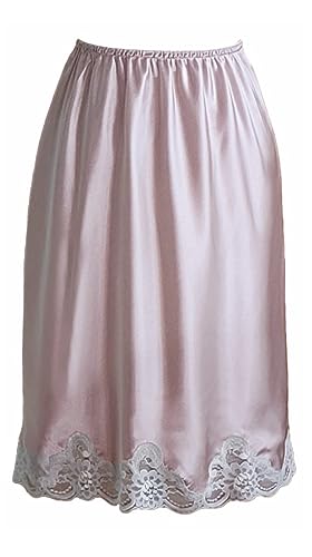 Shadowline Damen Rochelle Satin Half Slip Halber Schlupf, Blush, 2X von Shadowline