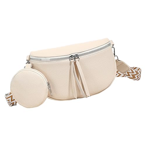 Shaersu Damenschultertasche - Moderner Schulterrucksack,Verstellbare Damen Umhängetasche Für Arbeit Festivals Freizeit Reisen Schule von Shaersu