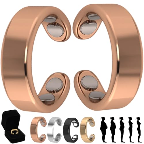 Shafaja Sömni Ring Damen Wechseljahre Original (Silber) (Peach Gold*2) von Shafaja