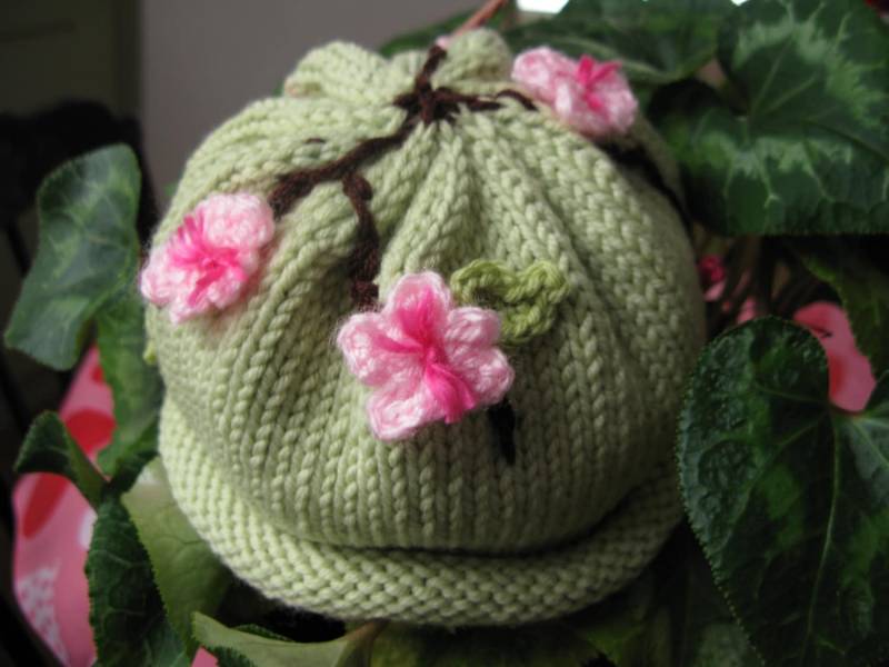 Baby Sakura Blossom Hat von ShahanRose